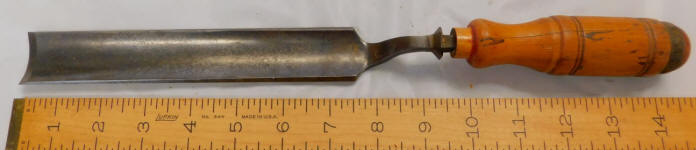 D. R. Barton 1 1/4" Crank Neck Gouge