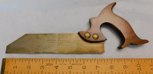 Disston No. 1 Pattern Makers Saw