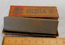 Pike India Oil Stone No. O Medium 8 x 2 x 1 in Box