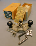 Stanley No. 71 Router Plane in Box w/ 3 Cutters / Depth Stop / Fence