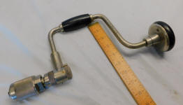 Stanley No. 2101A 10" Bell System B Auger Bit Brace