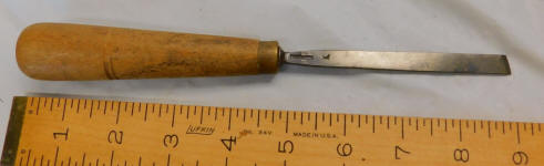 Addis 3/8" Cast Steel Skew Chisel