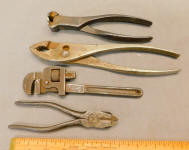 4 Misc. Shop Tools / Wrenches & Pliers