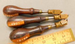 3 Gomph Channelers Saddle Maker / Cobbler Leather Working Tools