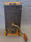 "TELEPHONE" Cast Iron Front Wall Mount Coffee Mill by Arcade