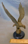 Brass Eagle on Marble Base