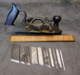 Stanley No. 46 Skew Combination Plane w/ 8 Cutters