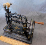 Charles Raymond Patent Improved Family Sewing Machine w/ Aux. Base