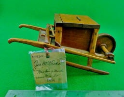 1858 James McVicker Patent Model Washing Machine