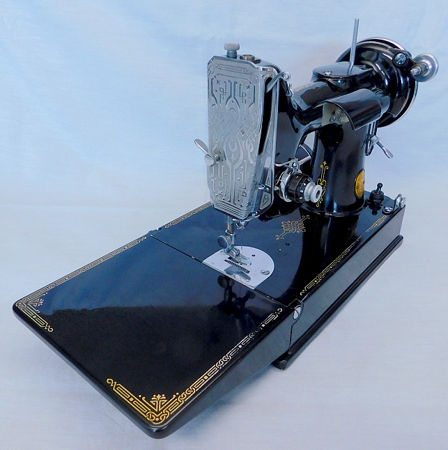 1939 Singer Featherweight 221 TOP DECAL Sewing Ma