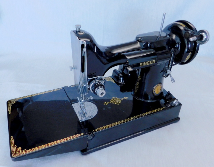 1950 Black Singer Featherweight "Centennial" 221 Sewing Machine