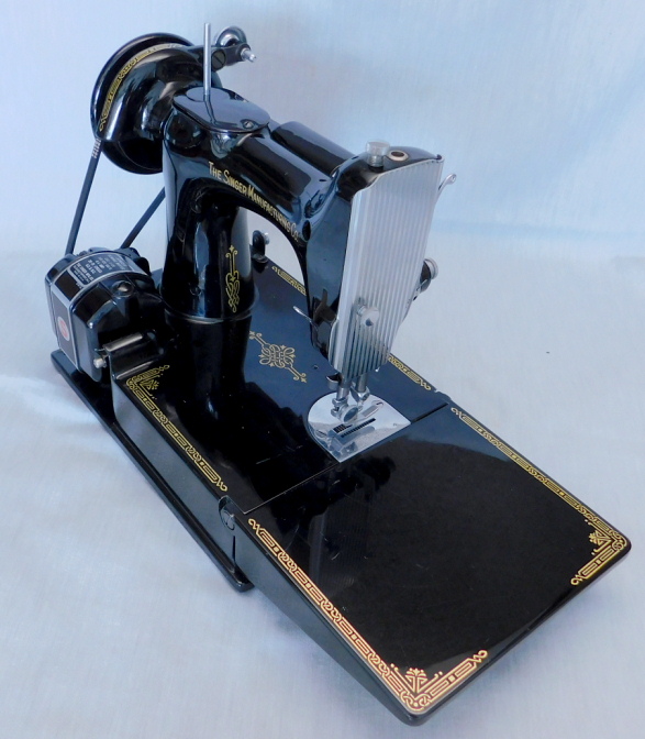 1950 Black Singer Featherweight "Centennial" 221 Sewing Machine
