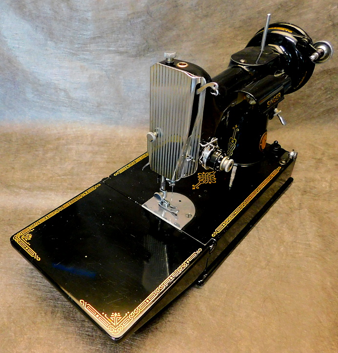 1951 Black Singer Featherweight 221 "Centennial" Sewing Machine