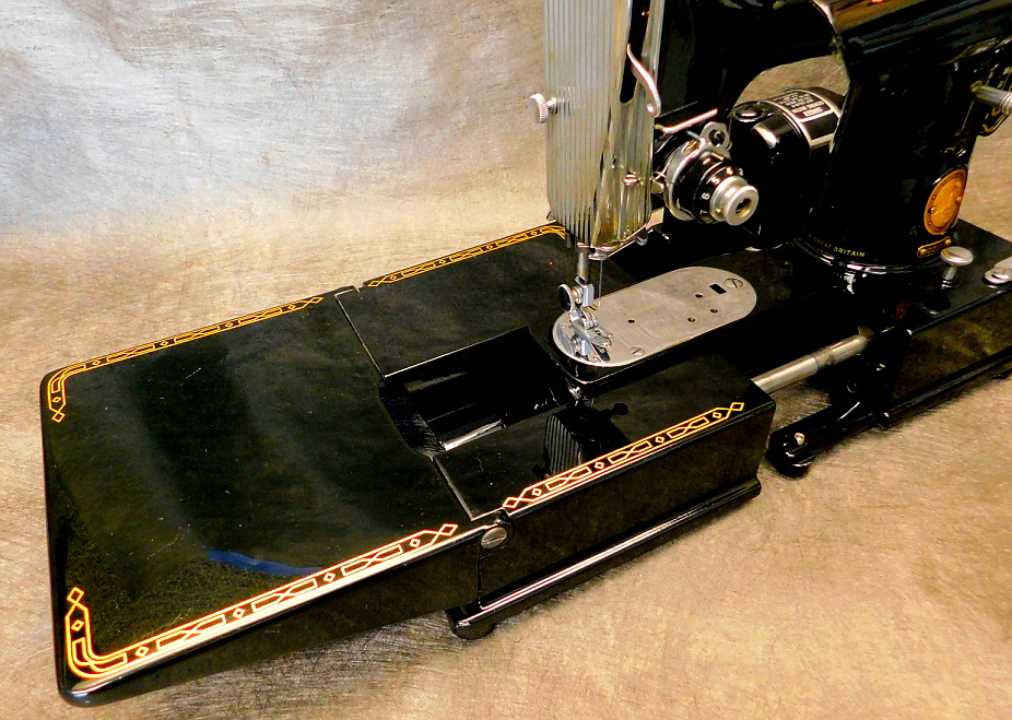 1957 Black Singer "FreeArm" Featherweight 222K Sewing Machine