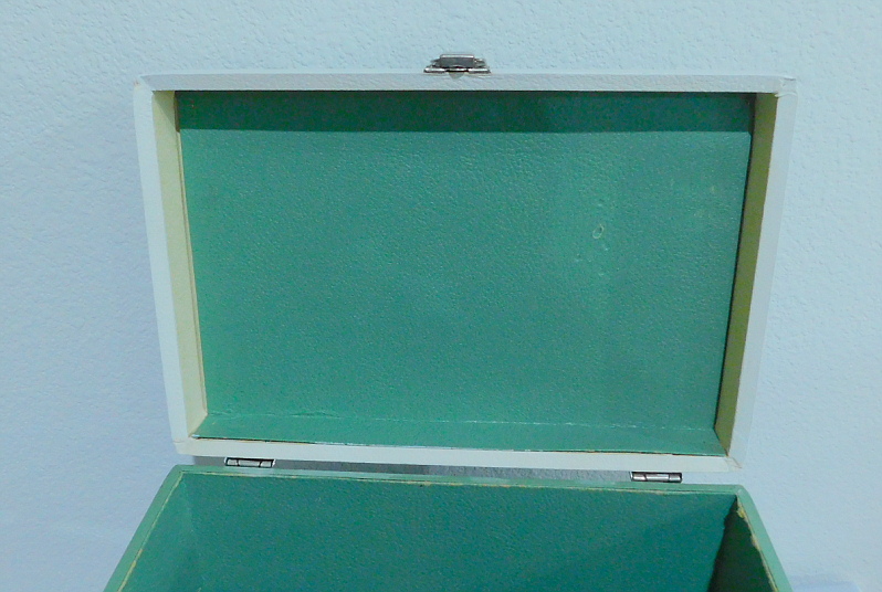 1968-69 White Singer Featherweight 221K Sewing Machine (FA231876)