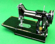 Black Singer Featherweight 222 Freearm Sewing Machine