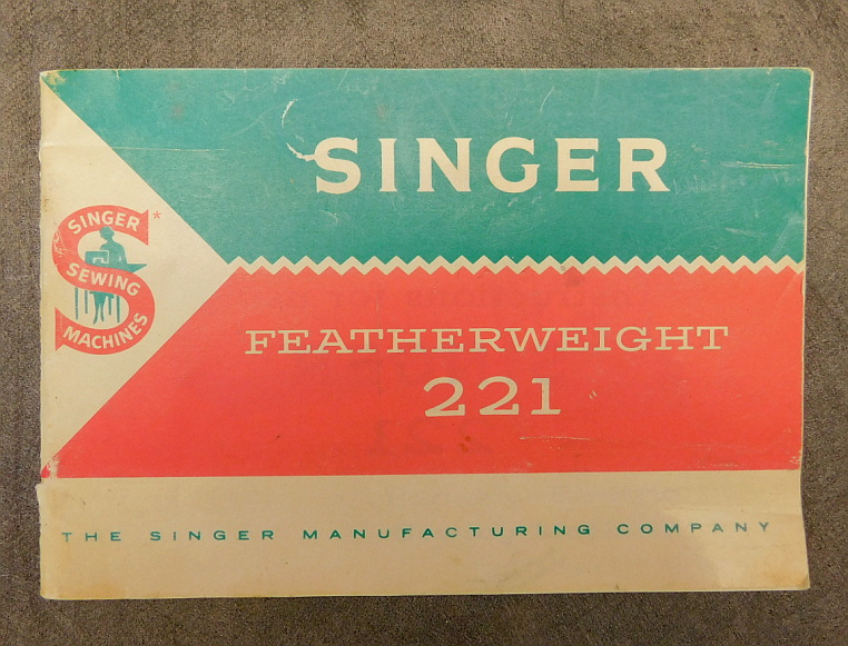 Tan Singer Featherweight Sewing Machine JE159511